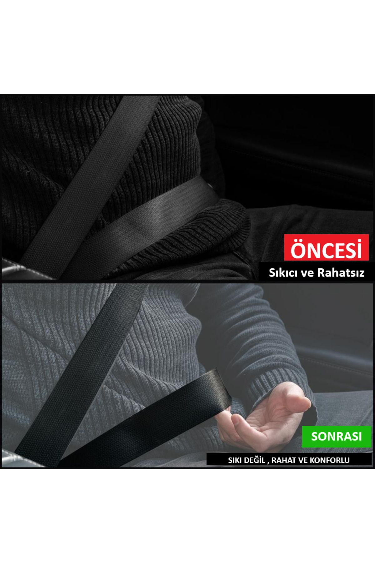 5li Set- Gri Emniyet Kemeri Klipsi Düğmesi Stop Düğme Toka