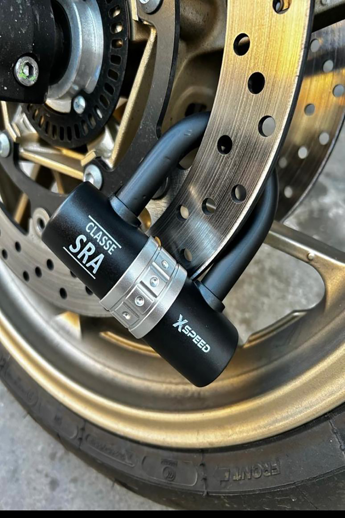 motosiklet kesilmez u bar disk kilit