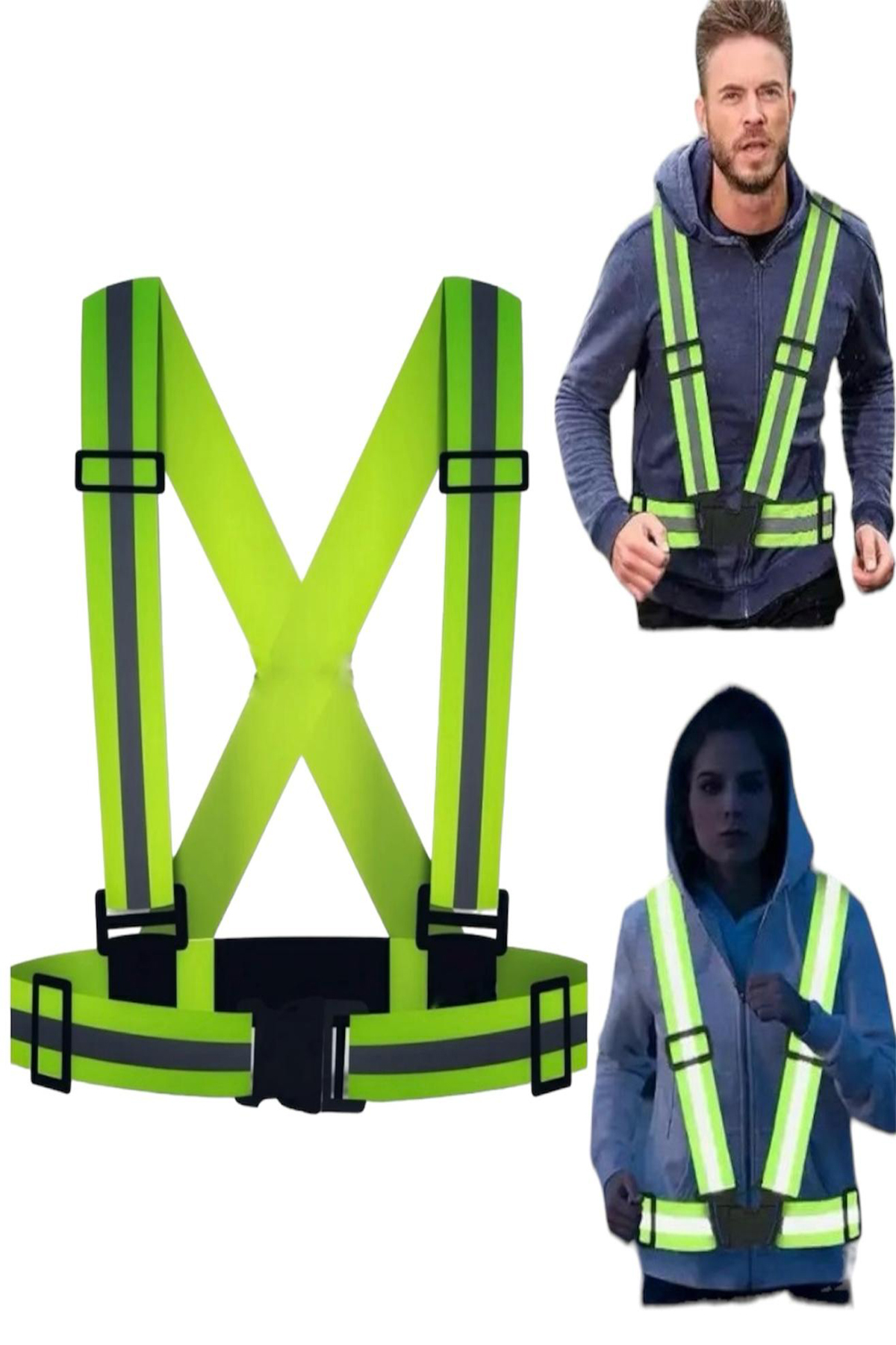 Motorsiklet Reflektörlü Yelek Ikaz Yeleği Scooter Reflekör Yelek Bisiklet motosiklet Reflektör Yelek