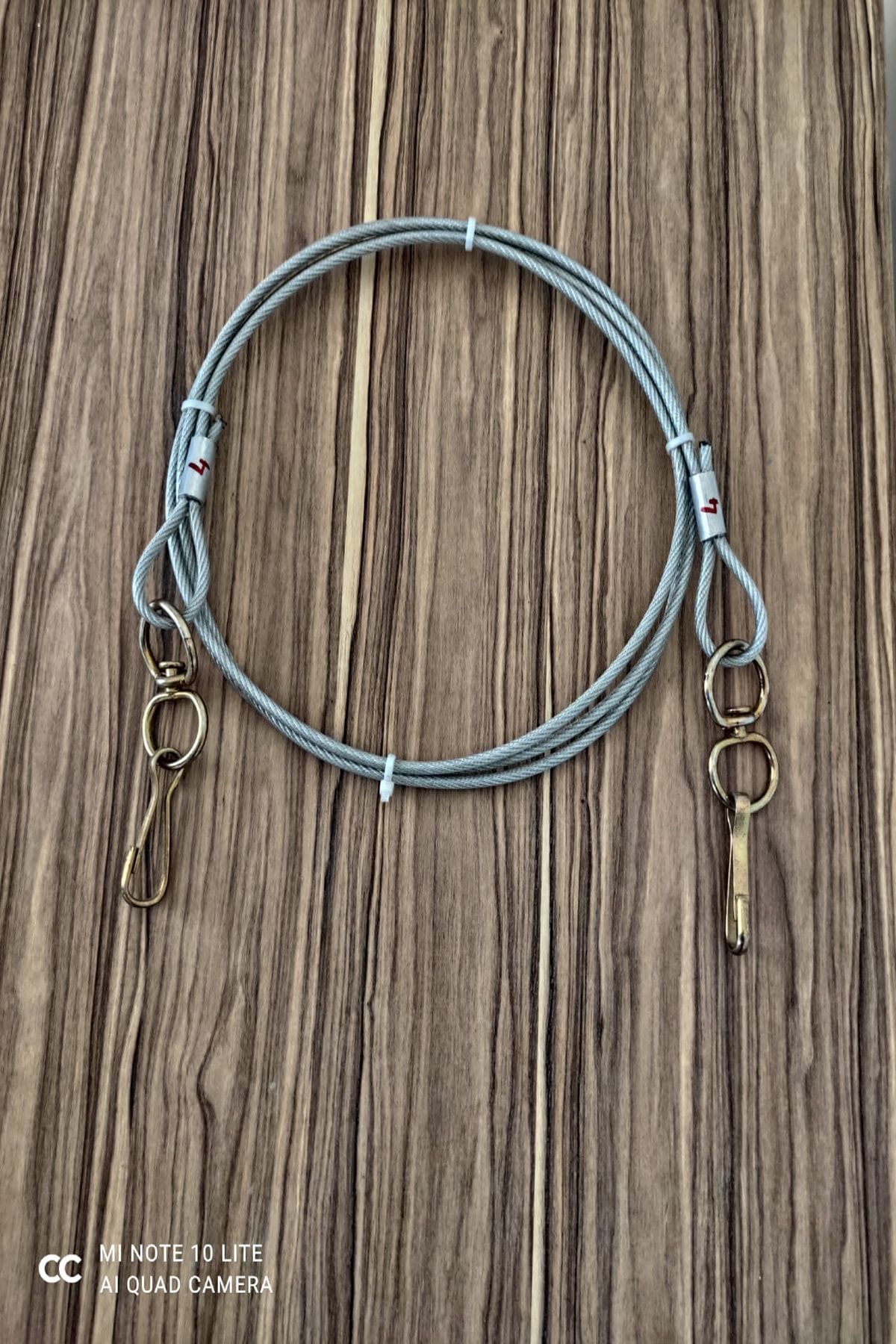 6 Mm 4 Metre Köpek Bahçe Bağlama Halatı