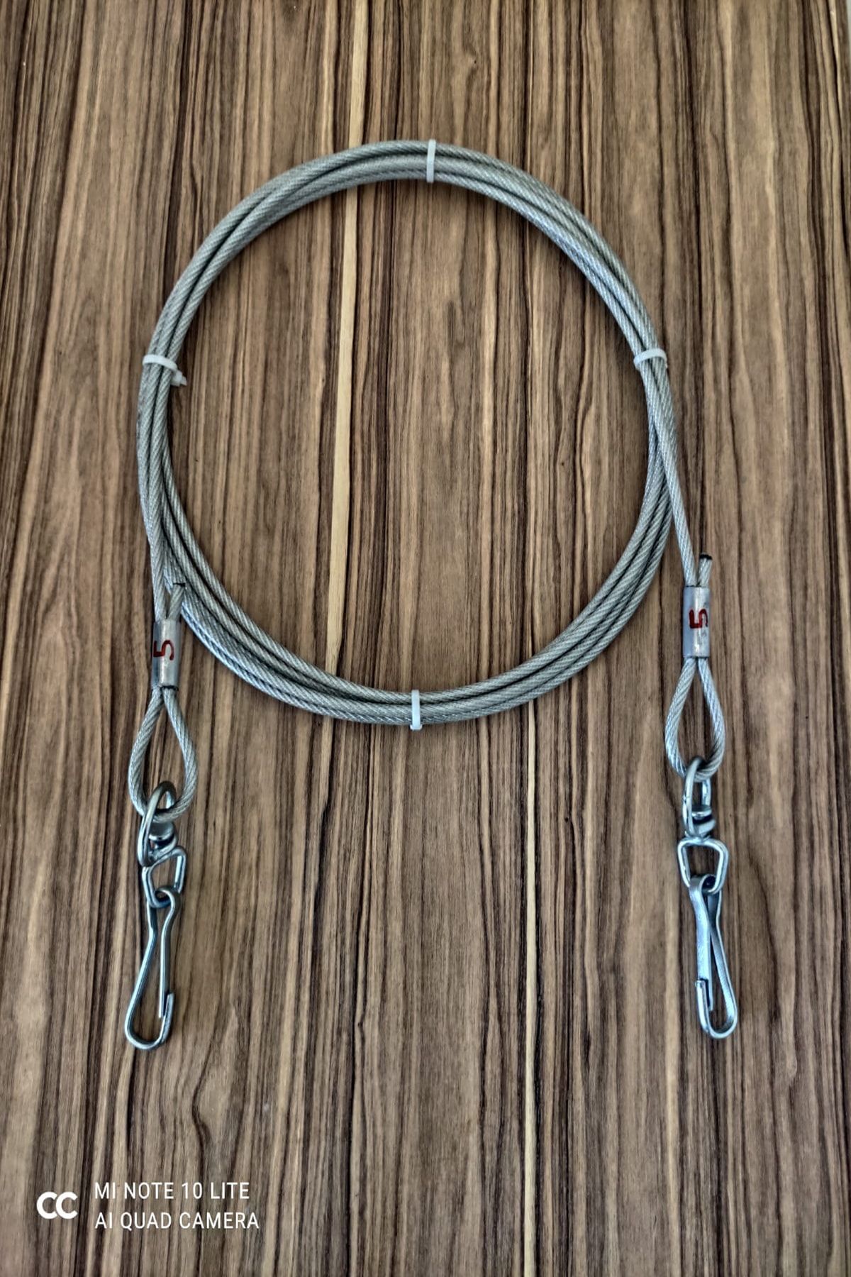 6 Mm 5 Metre Köpek Bahçe Bağlama Halatı