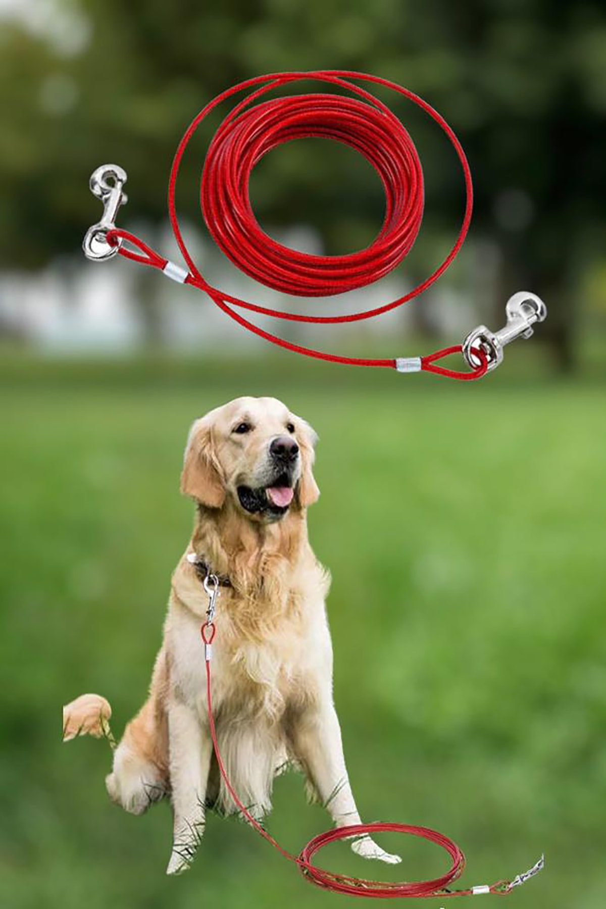 6 Mm 5 Metre Köpek Bahçe Bağlama Halattıııı