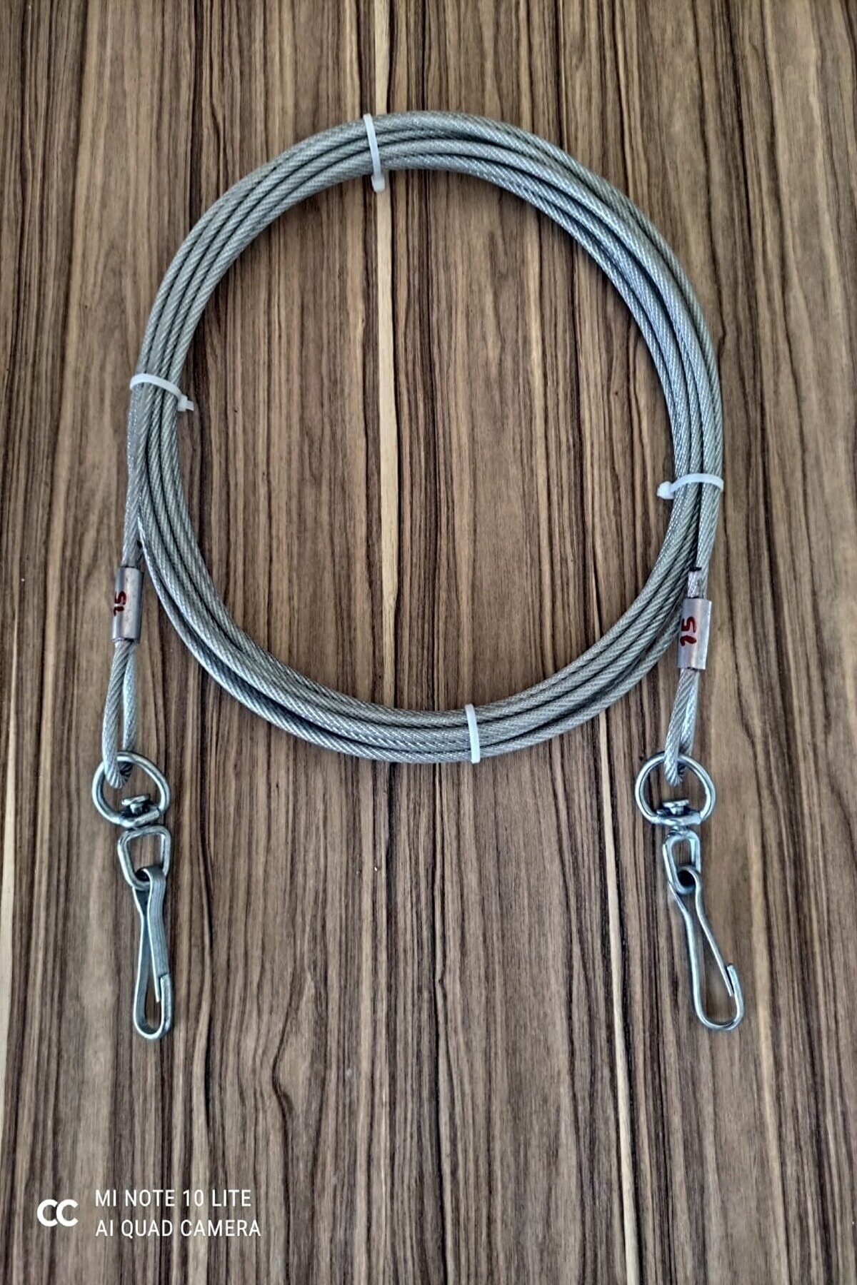 6 Mm 15 Metre Köpek Bahçe Bağlama Halattıııııı