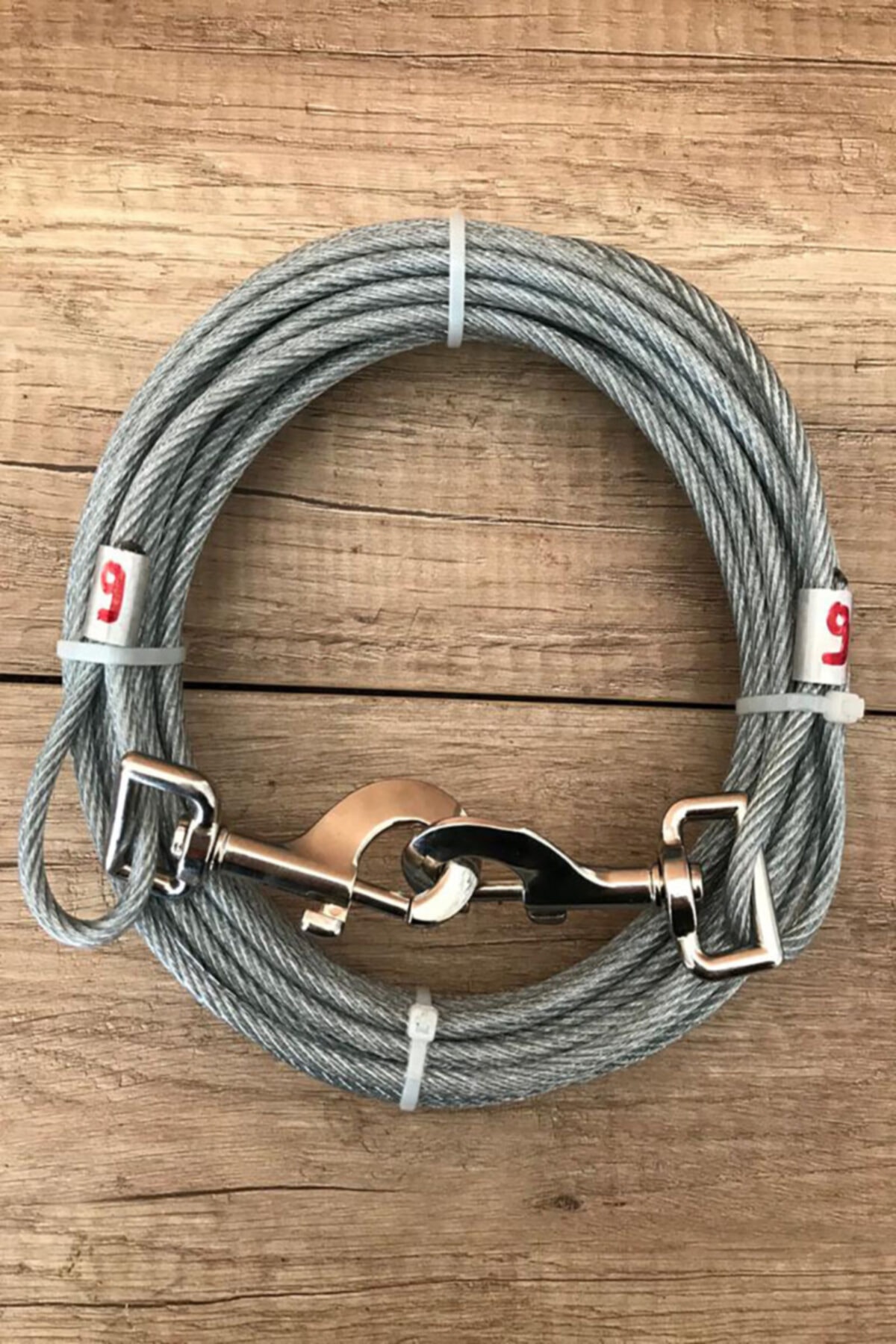 6 Mm 9 Metre Köpek Bahçe Bağlama Halatı
