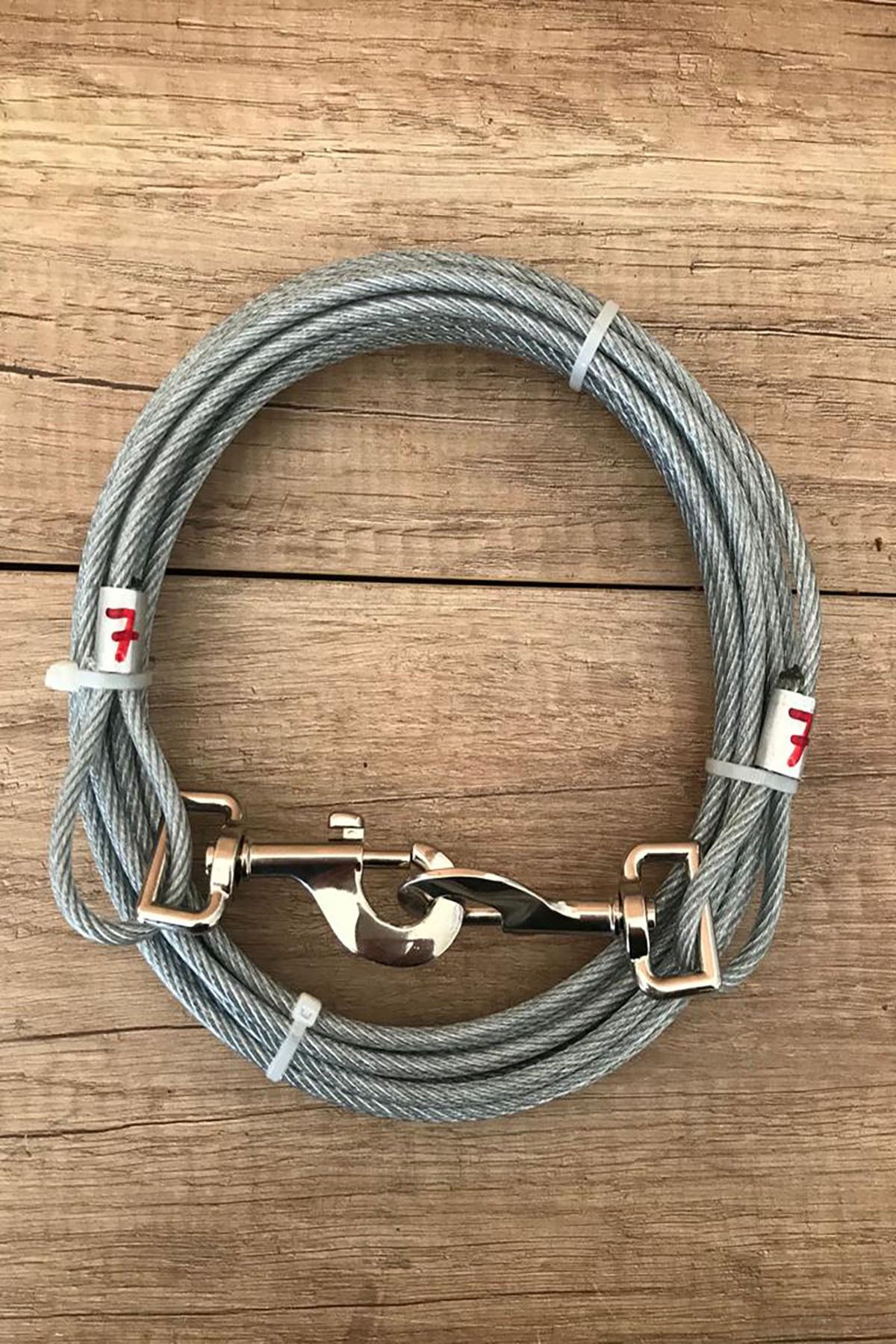 6 Mm 7 Metre Köpek Bahçe Bağlama Halatı
