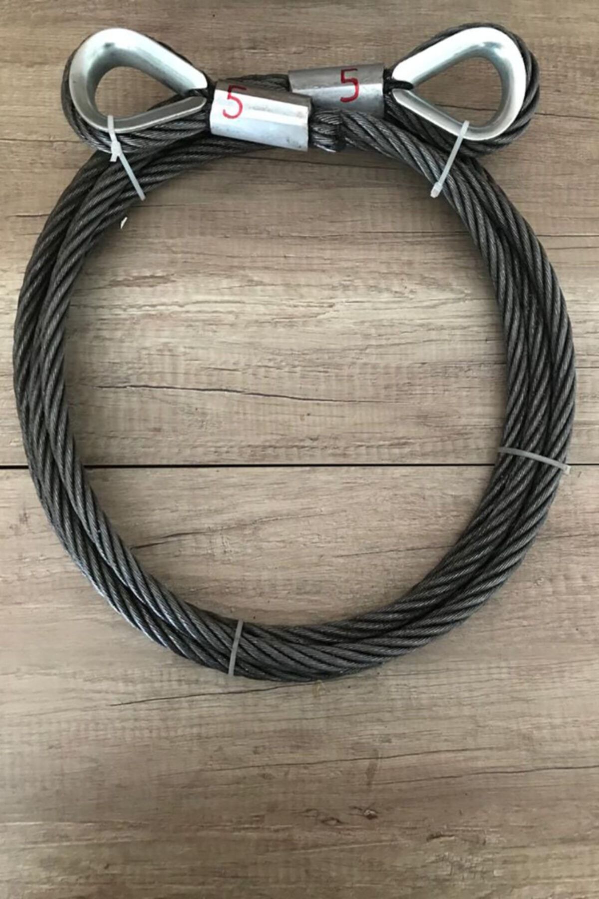 14 Mm Çift Taraf Halkalı Kamyon Tır Çekme Halatı