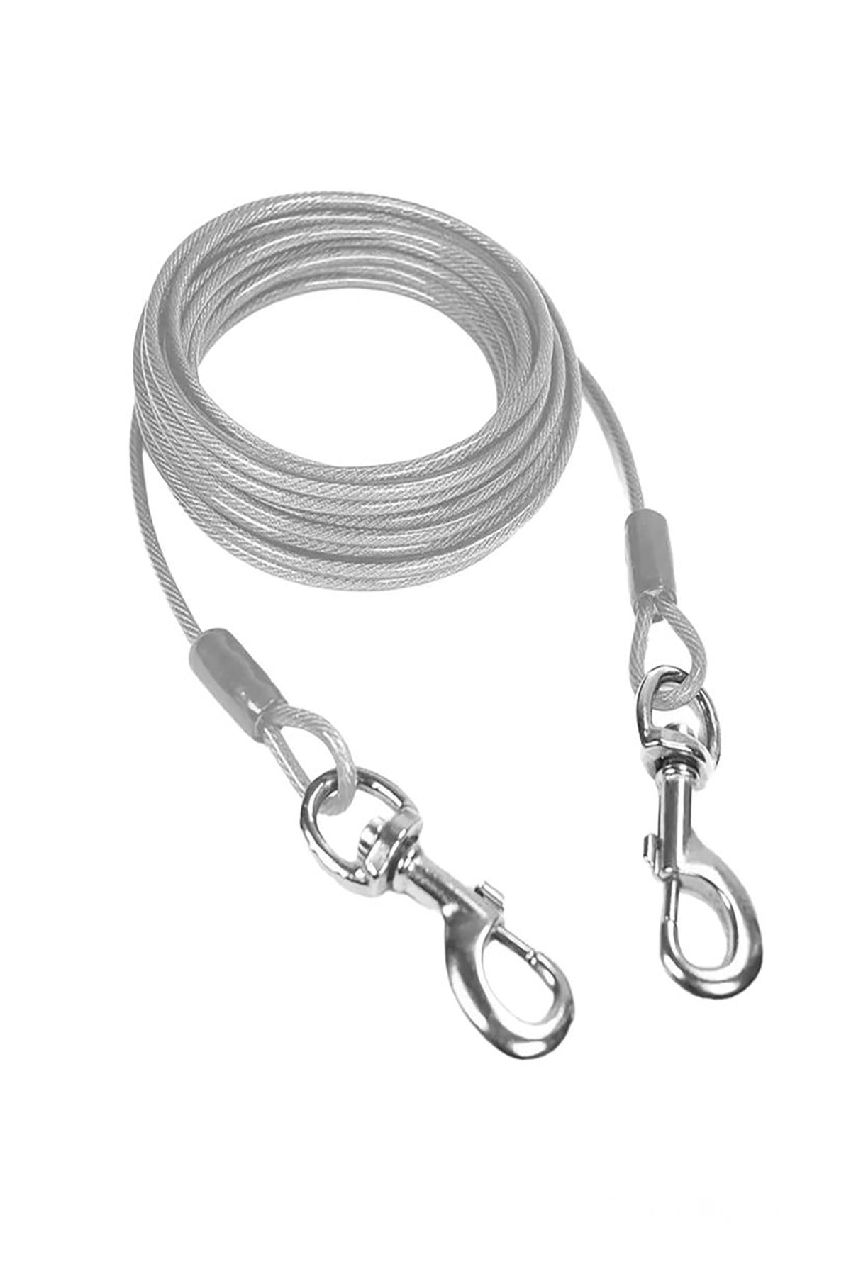 Mm 7 Metre Köpek Bahçe Bağlama Halatı Şefaf Renk