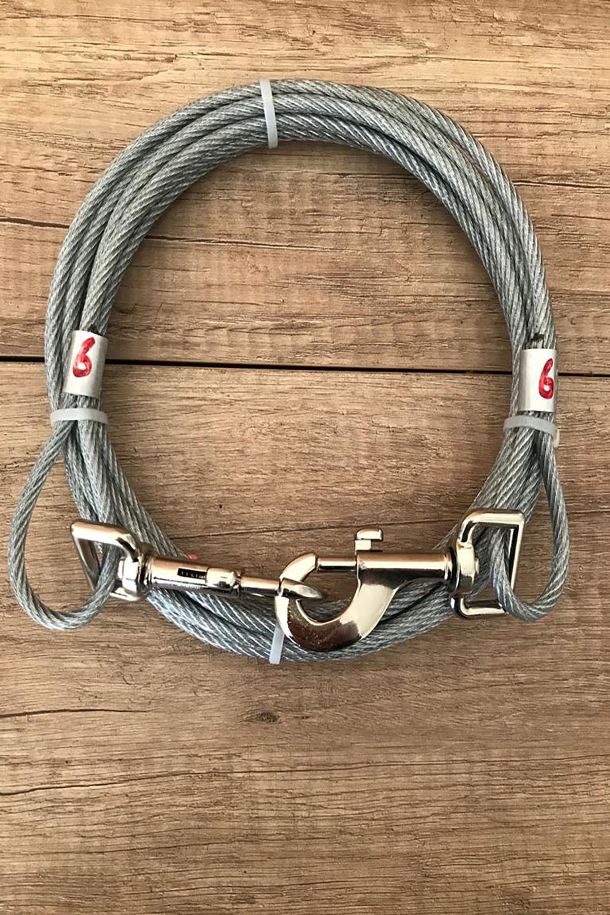 6 Mm 6 Metre Köpek Bahçe Bağlama Halatı