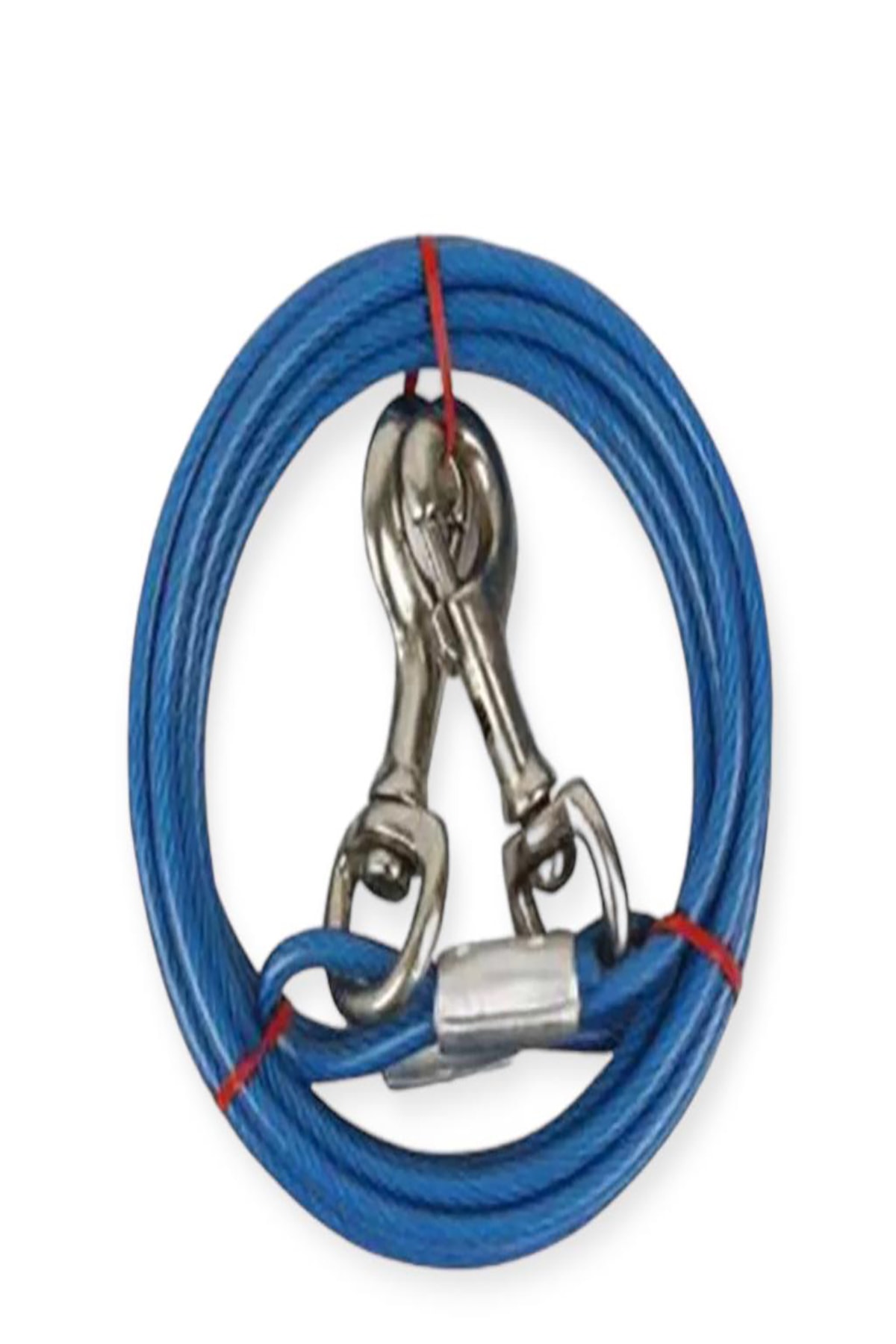 Çelik Köpek Bahçe Bağlama Halatı 5mm 5 Metre