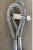 motorsiklet 1,5 metre 10 mm Kesilmez Çelik Halat Motorsiklet Bağlama Halatı Motorsiklet kilidi