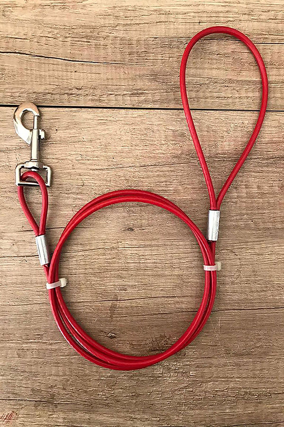 6 MM 2,5 METRE KÖPEK BAHÇE BAĞLAMA GEZDİRME HALATI