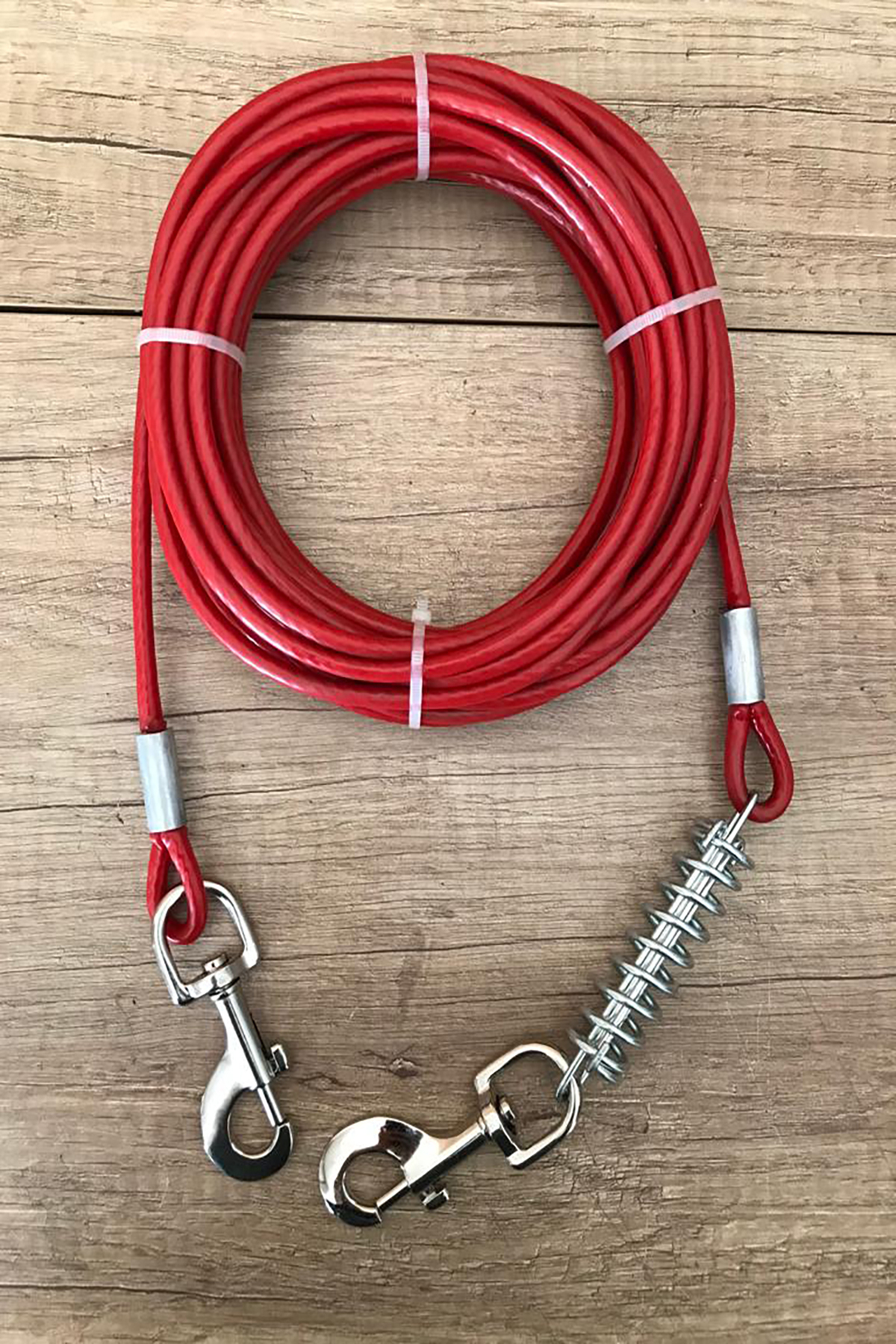 6 MM 10 METRE YAYLI KÖPEK BAHÇE BAĞLAMA HALATI